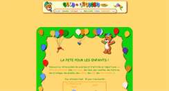 Desktop Screenshot of fete-enfants.com